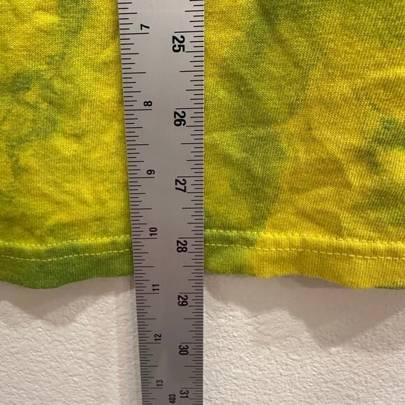 Jelly Roll Unisex Tie Dye Shirt Size XL Yellow Green Casual Festival Country - Picture 4 of 5